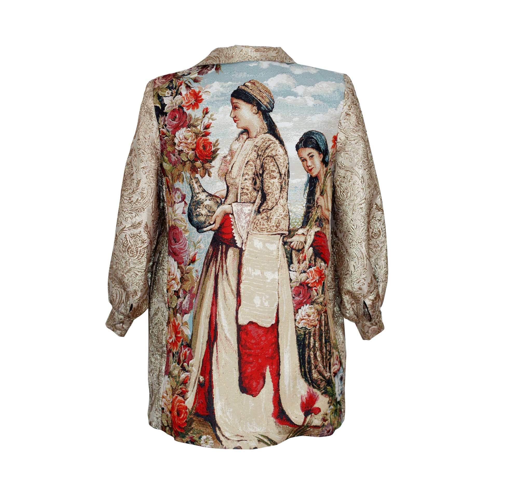 Jacquard Gold Victory Coat