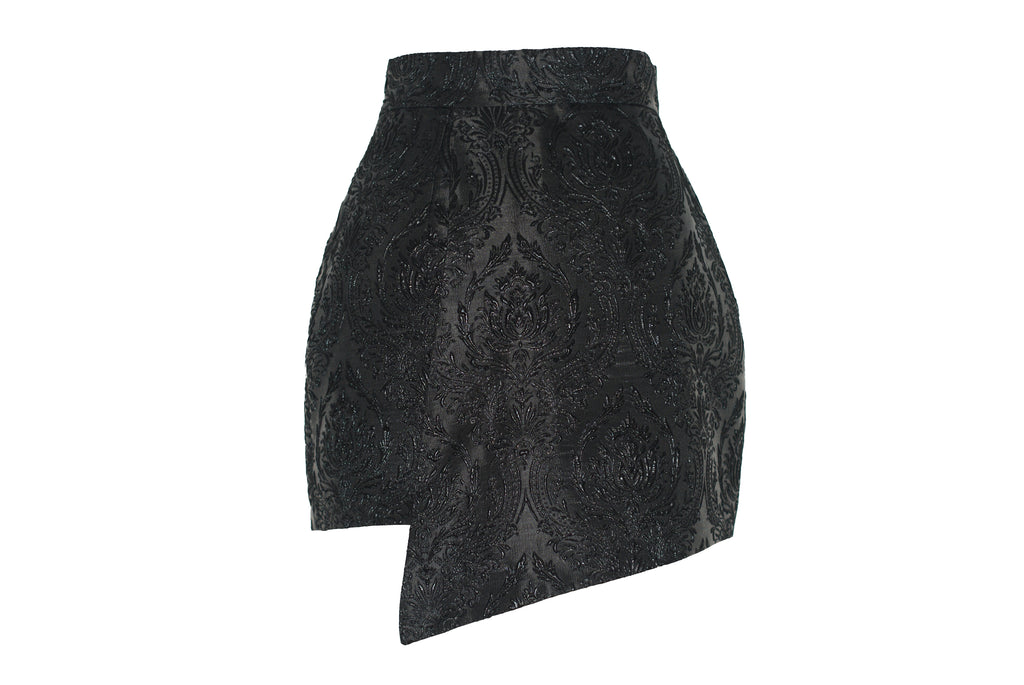 Jacquard Mini Skirt