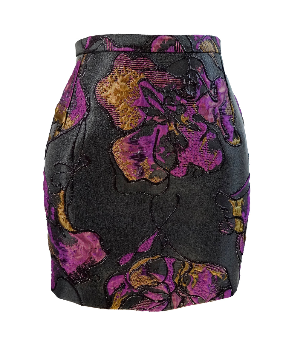 Victory Jacquard Tall Mini Skirt