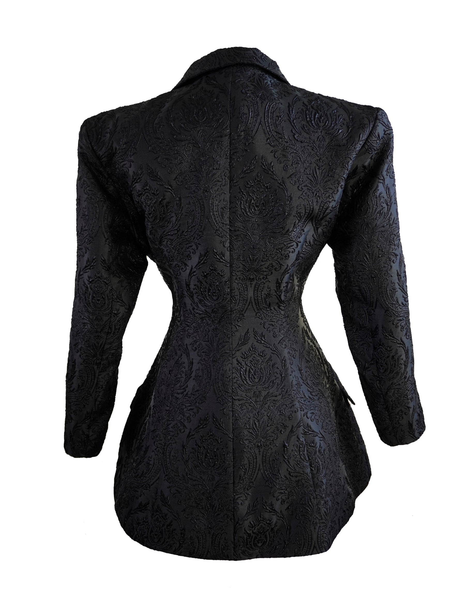 Petite 'The Victory' Jacquard Blazer Dress