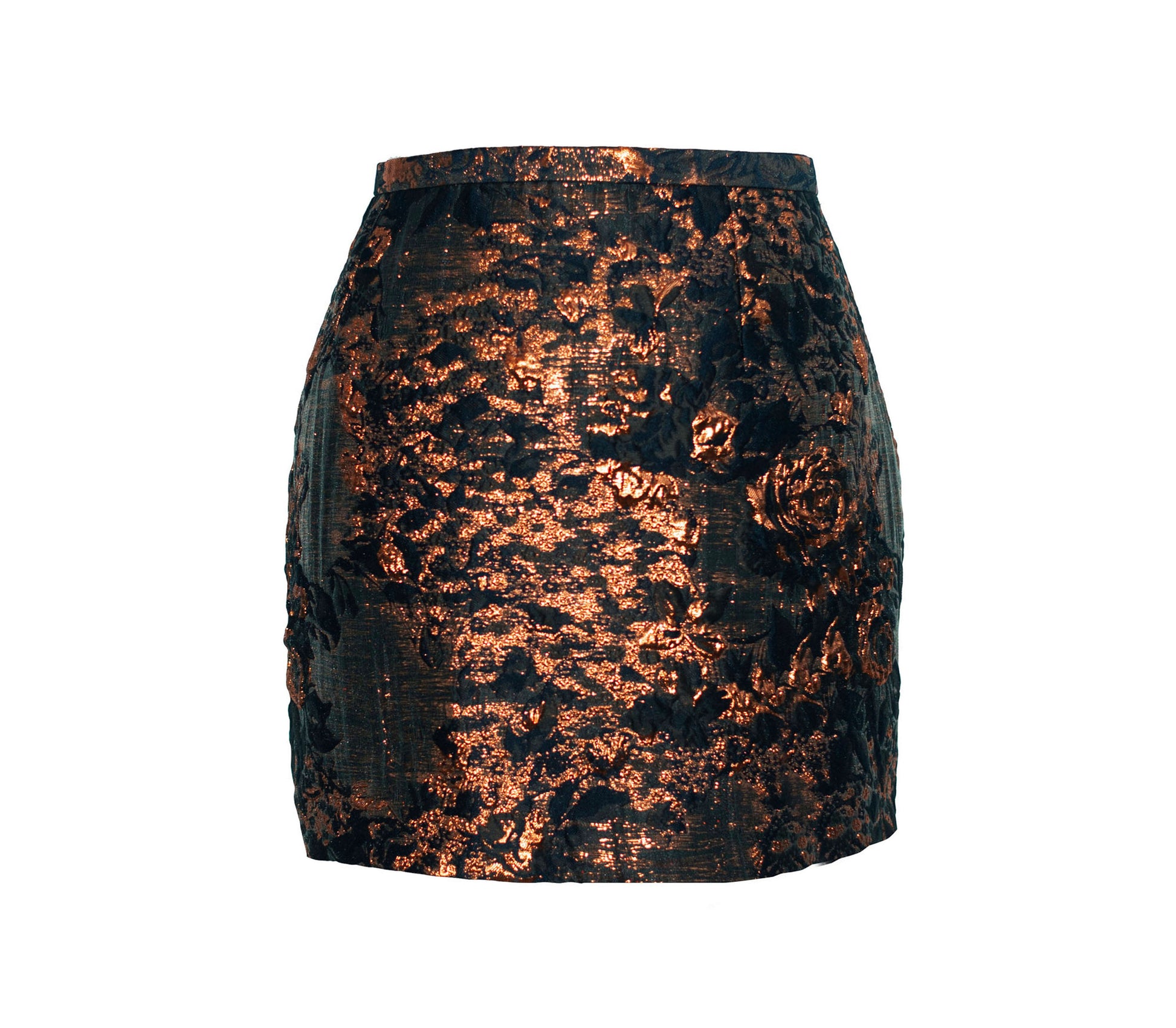 Jacquard Organza Mini Skirt